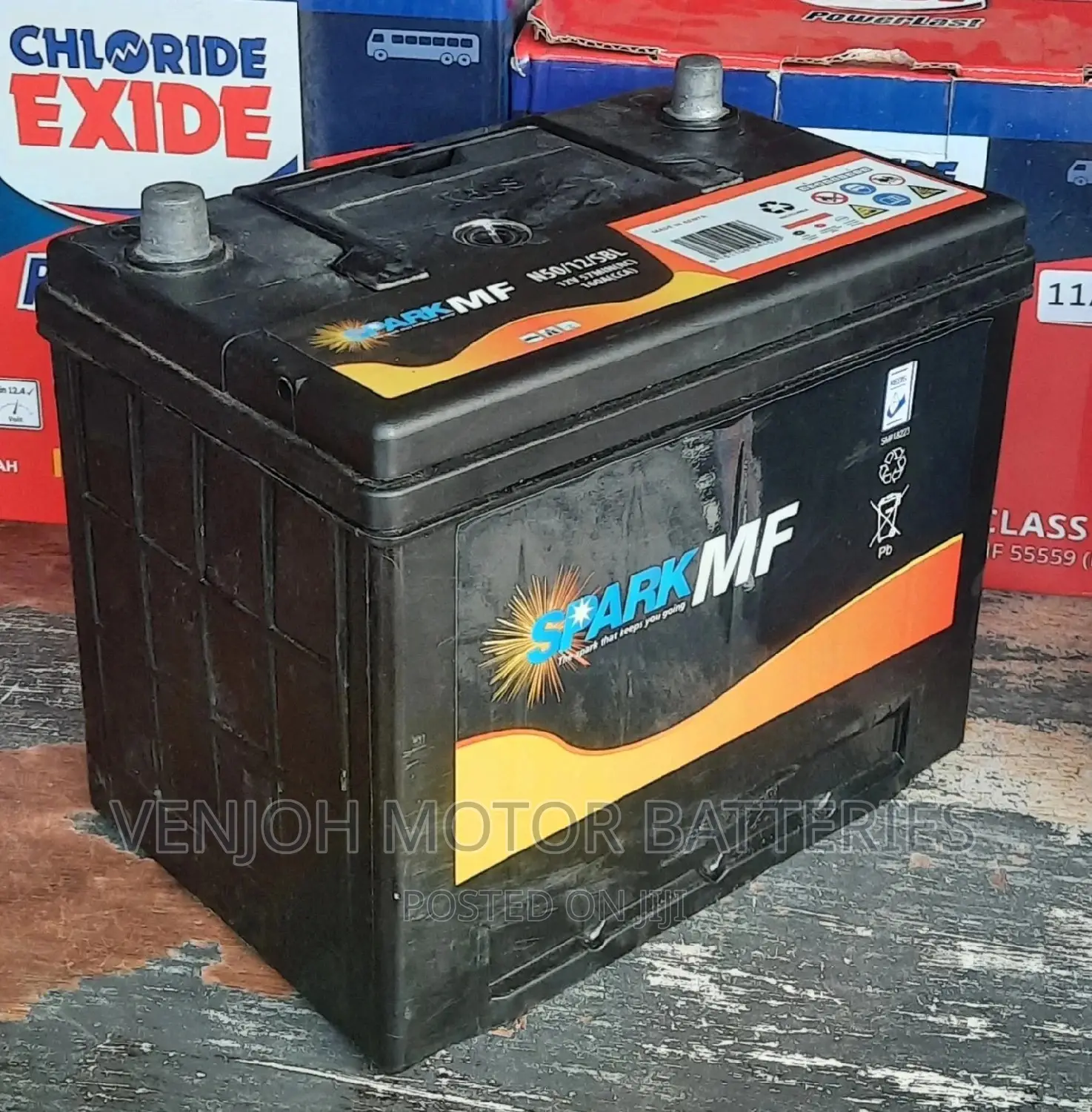 N50- 50 AH Maintainance Free Car Battery