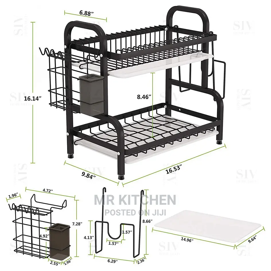 High Quality [2layers] Dish Rack