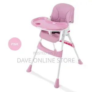 Folding Portable Baby Adjustable Dining Table Chair