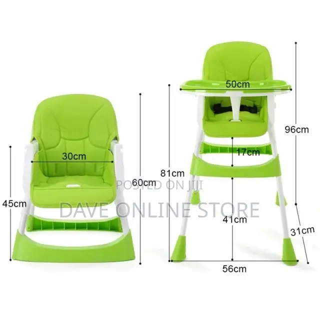 Folding Portable Baby Adjustable Dining Table Chair