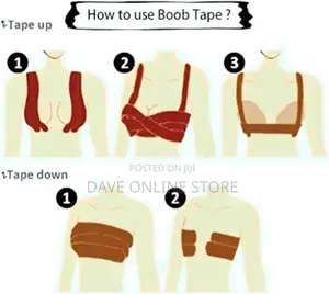 No Bra Breast Boob Lift Tape
