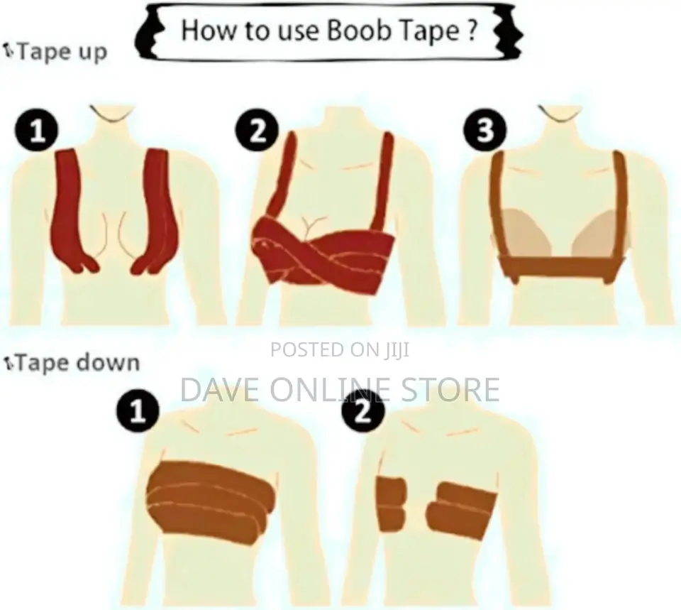No Bra Breast Boob Lift Tape
