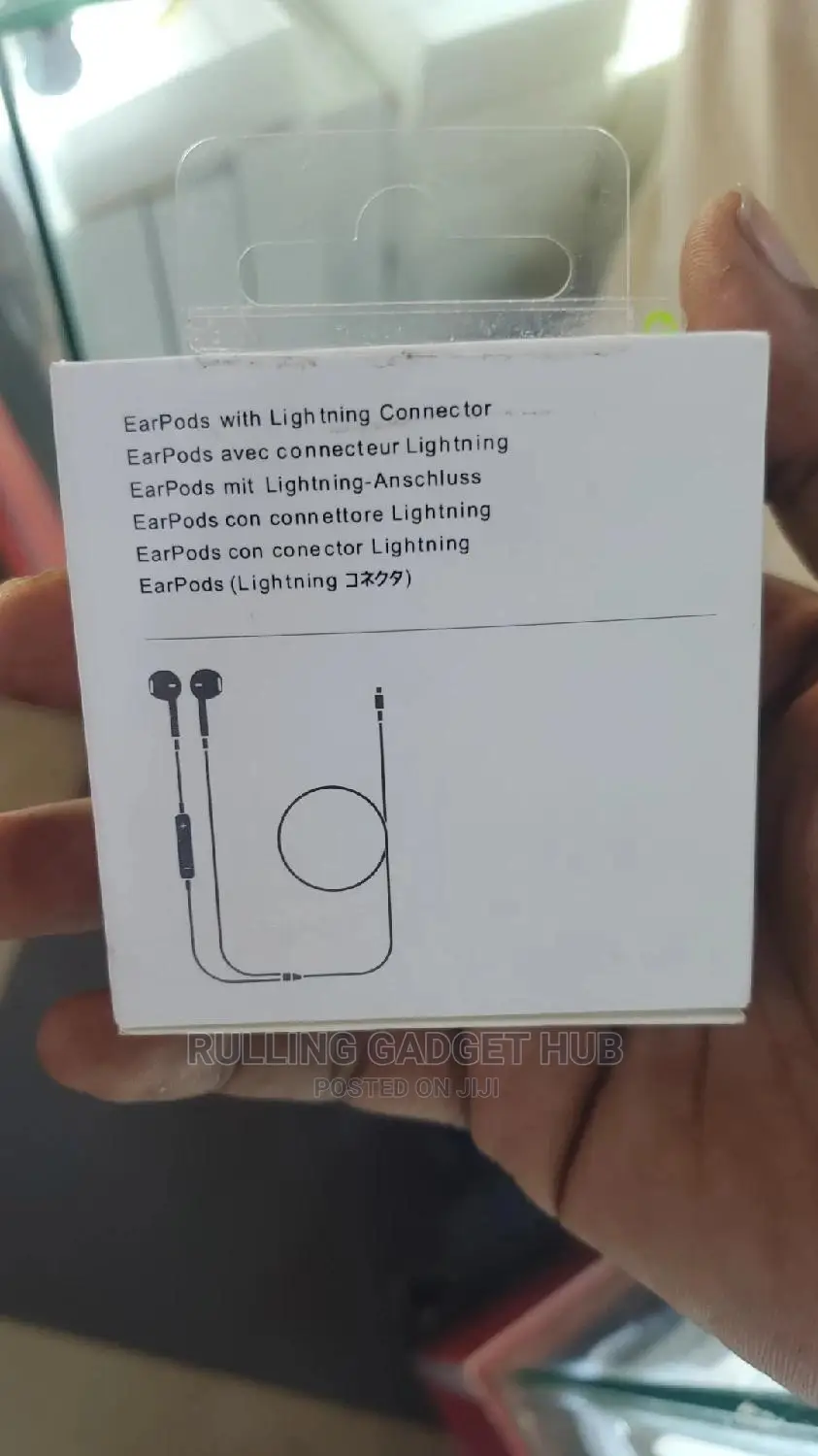 iPhone Earpods Lighting - White.