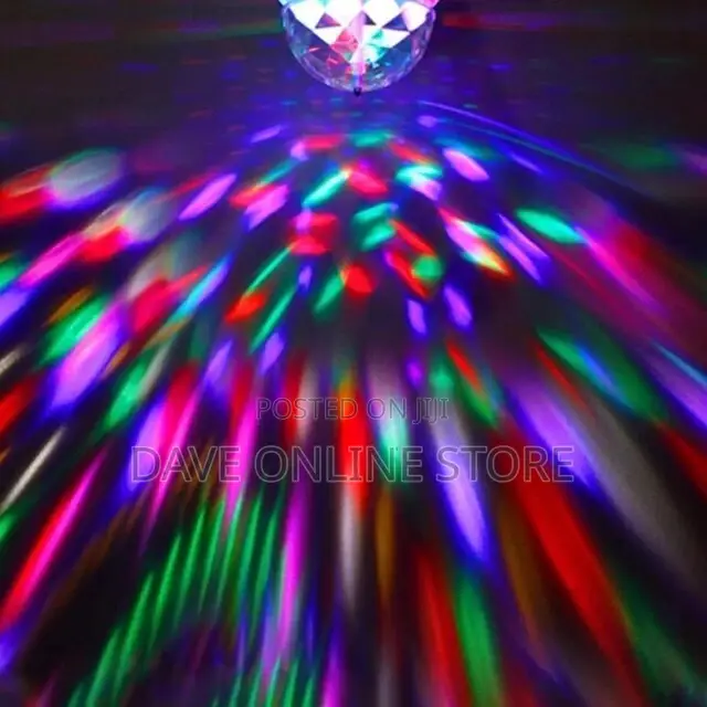LED Colorful Auto Rotating Stage Disco Light