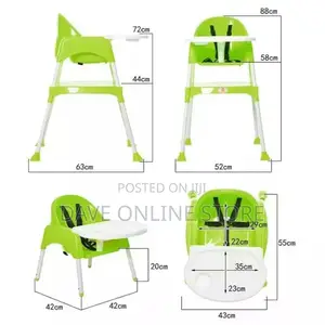 2 in 1 Baby Feeding High Chair