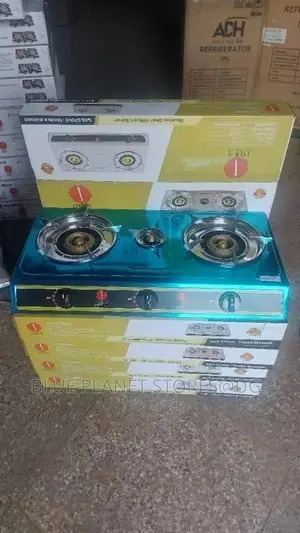 IQRA (3 Burners) Tripple Gas Stoves [Stainless Steel Body]