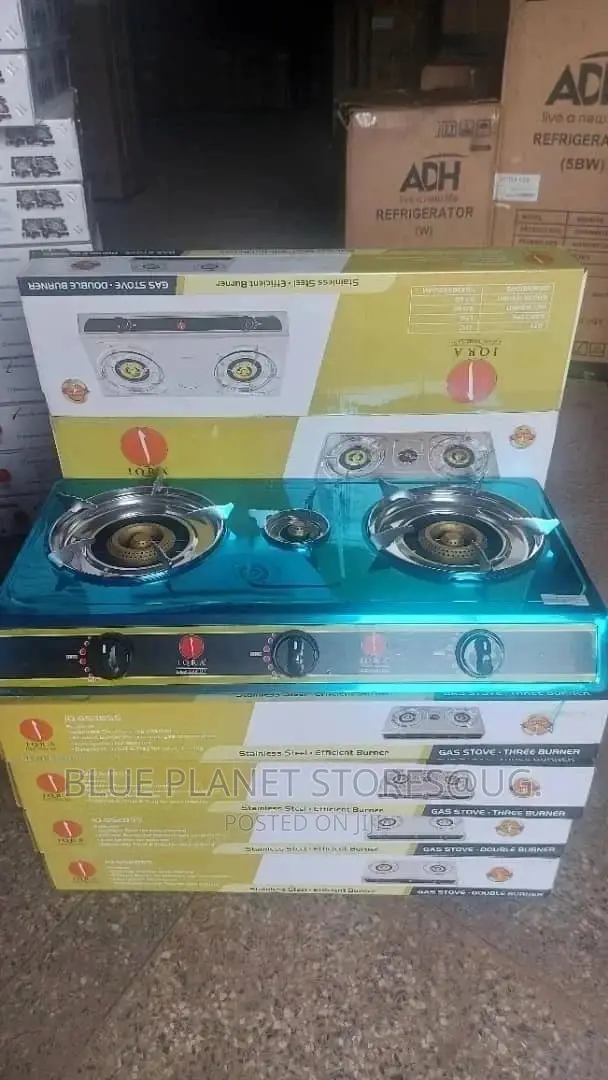 IQRA (3 Burners) Tripple Gas Stoves [Stainless Steel Body]