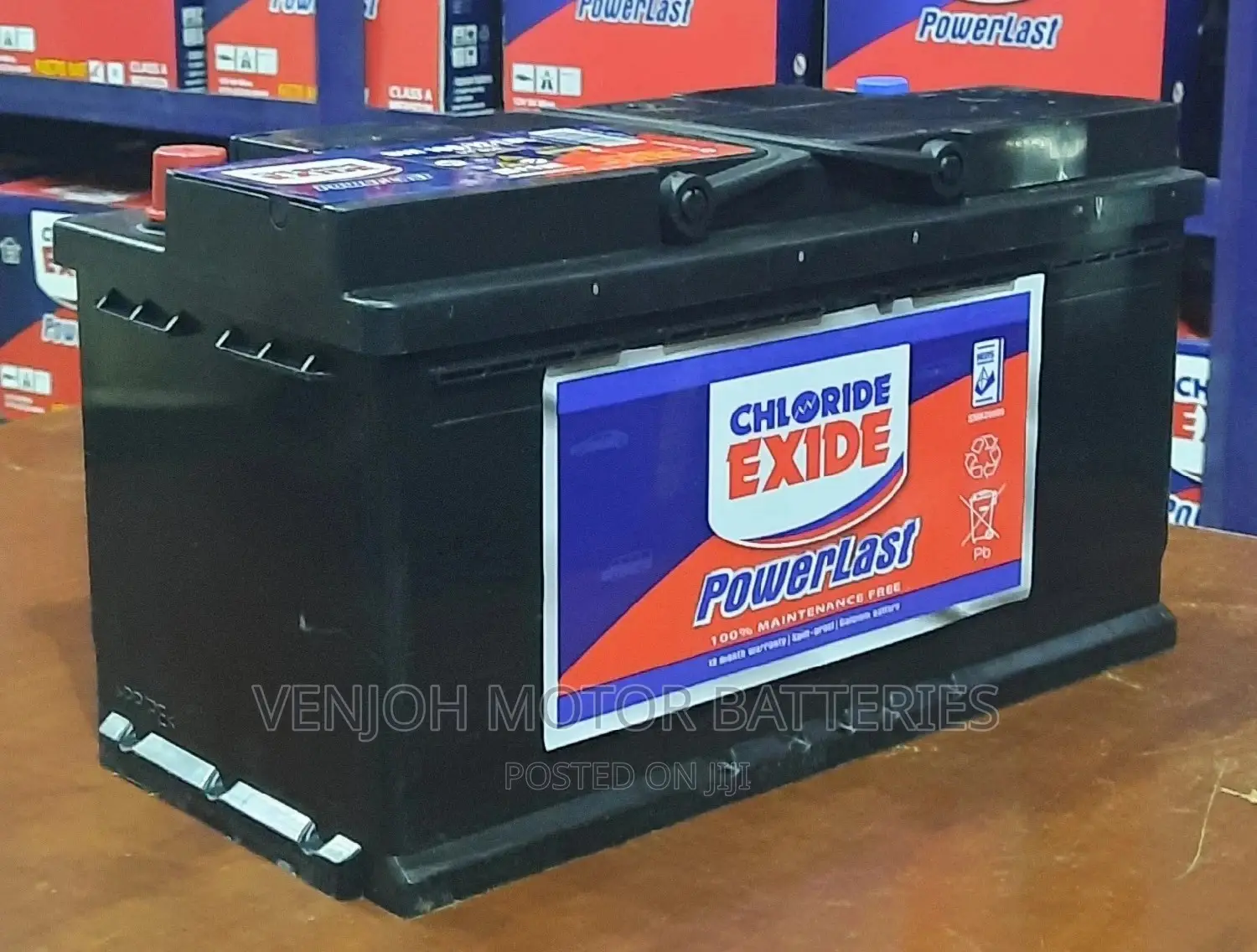 Din100 -100 Ah Chloride Exide Car Battery