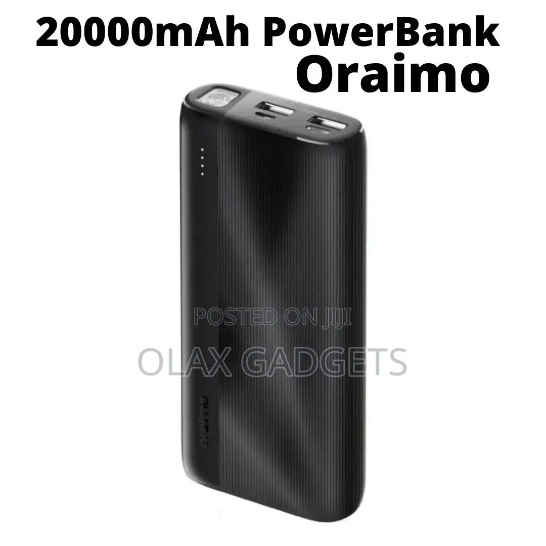 Oraimo Traveler 4 20000mah Fast Charging Led Power Bank