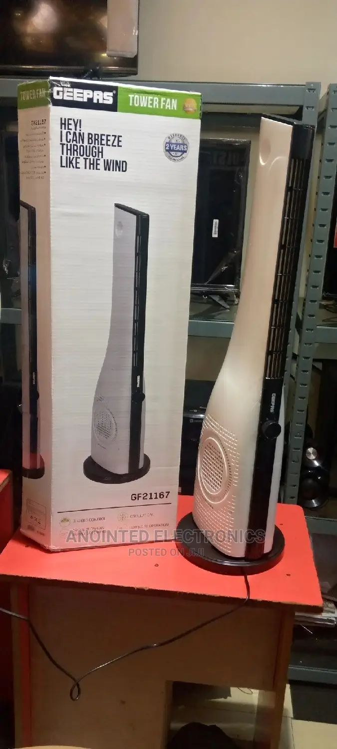 Jeepers Tower Fan