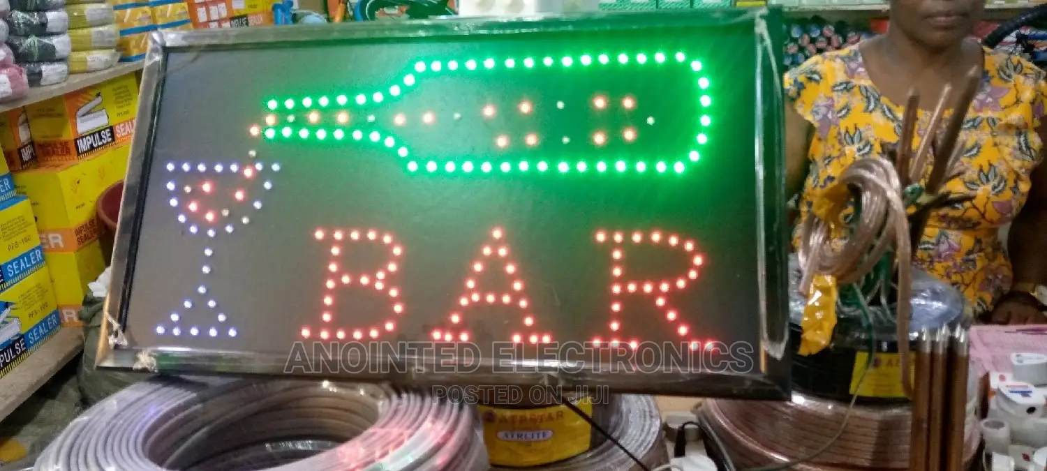 Sign Post, Bar, Hotel, Restaurant,And Toilet
