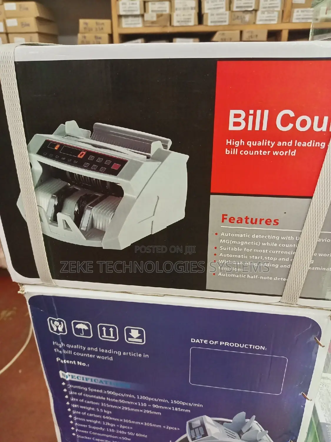 Bill Couter Machine