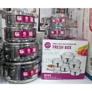 6 Pcs Double Deck Heat Preservation Fresh Box
