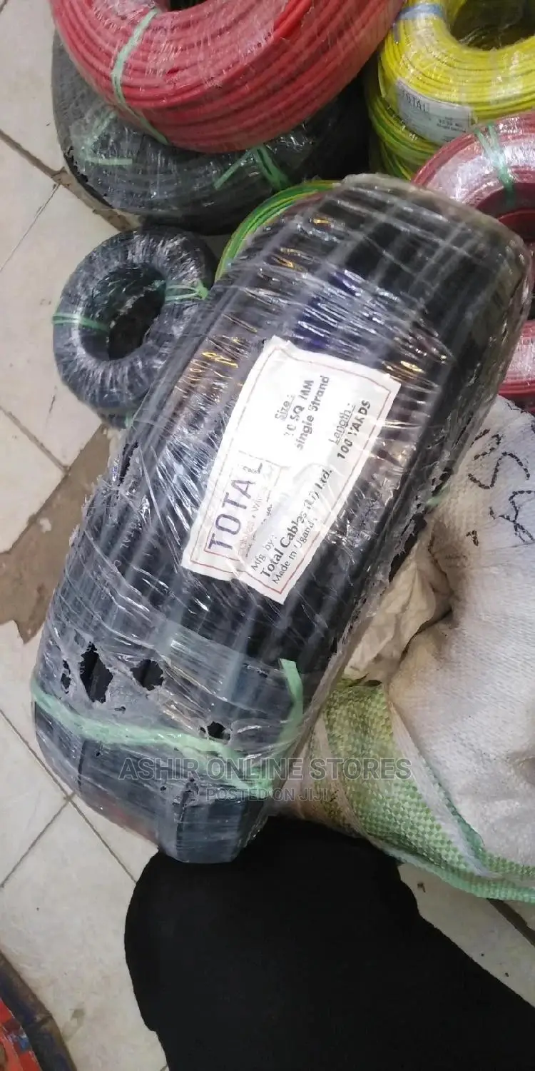 10mm Black Single Core Cable