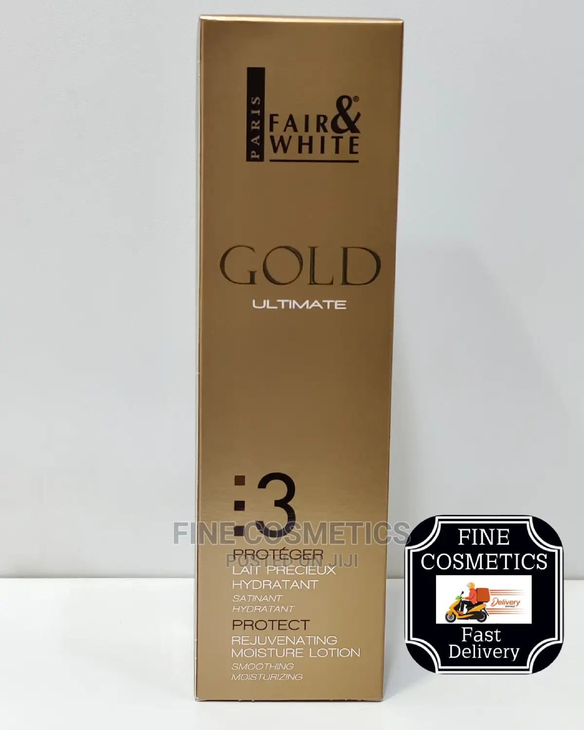 Fair And White Gold 3: Rejuvenating Moisture Lotion, 500ml