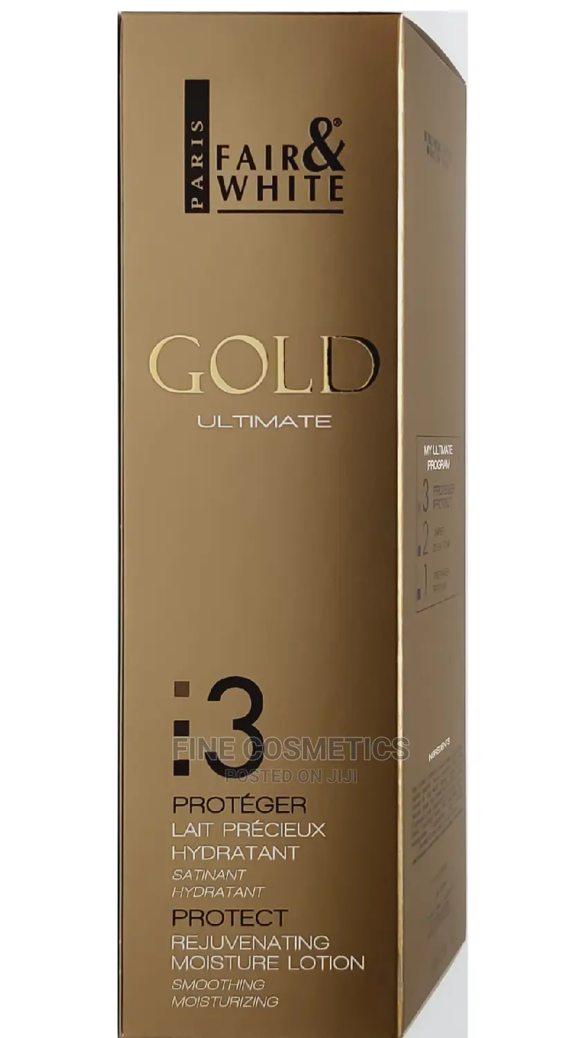 Fair And White Gold 3: Rejuvenating Moisture Lotion, 500ml