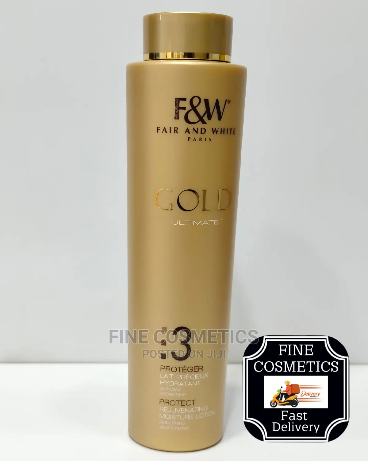 Fair And White Gold 3: Rejuvenating Moisture Lotion, 500ml