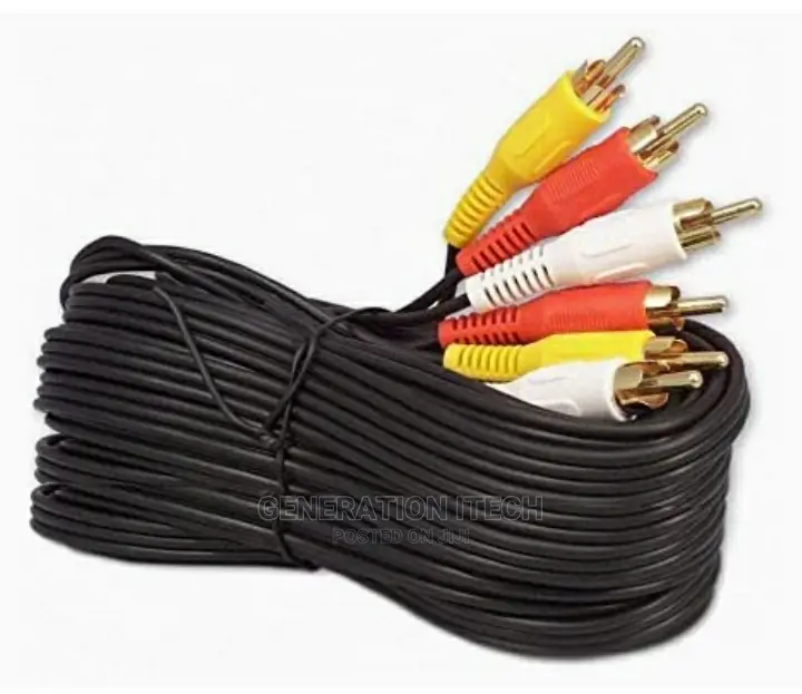 20 Meter Rca Cables -Av (Banana Cable)