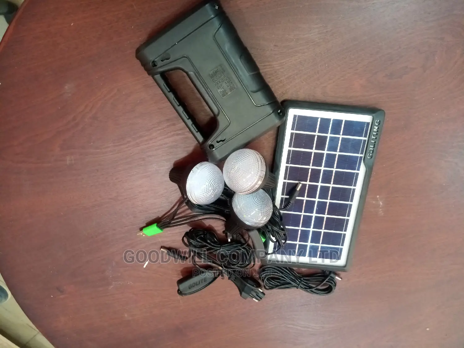 Mini Solar Kit With 3 Bulbs