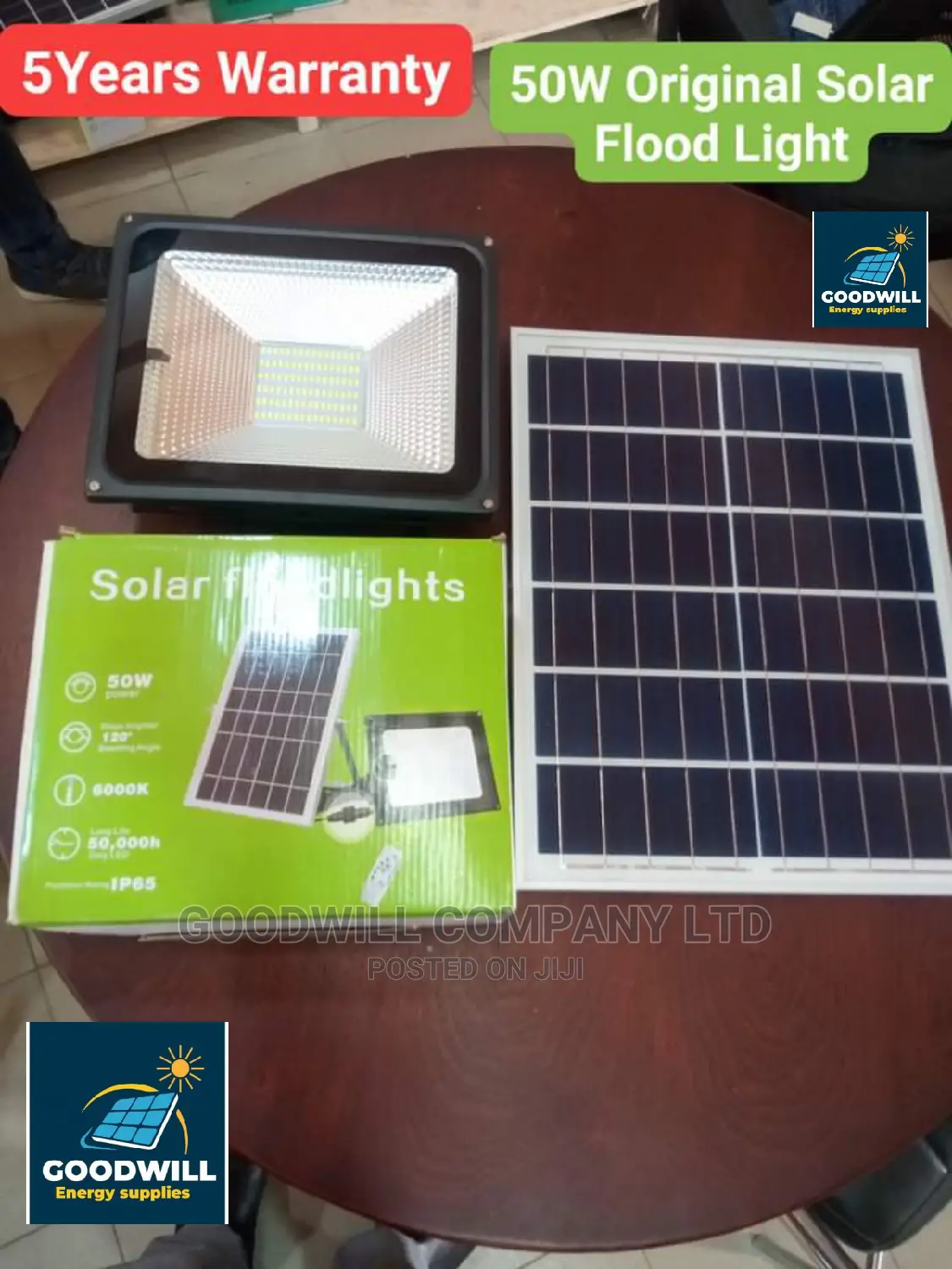 50w Original Solar Flood Light