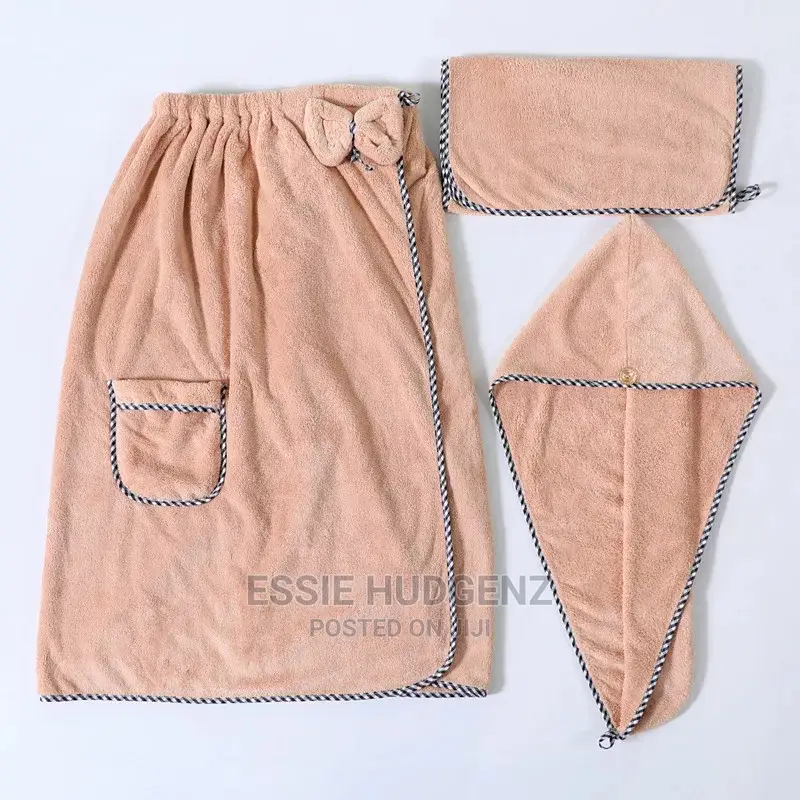 3pcs Robe Towels