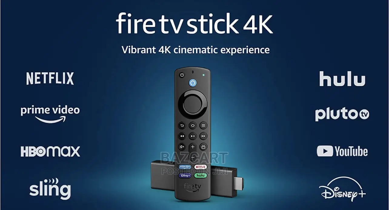 Amazon Firestick 4K With Latest Alexa Voice Remote
