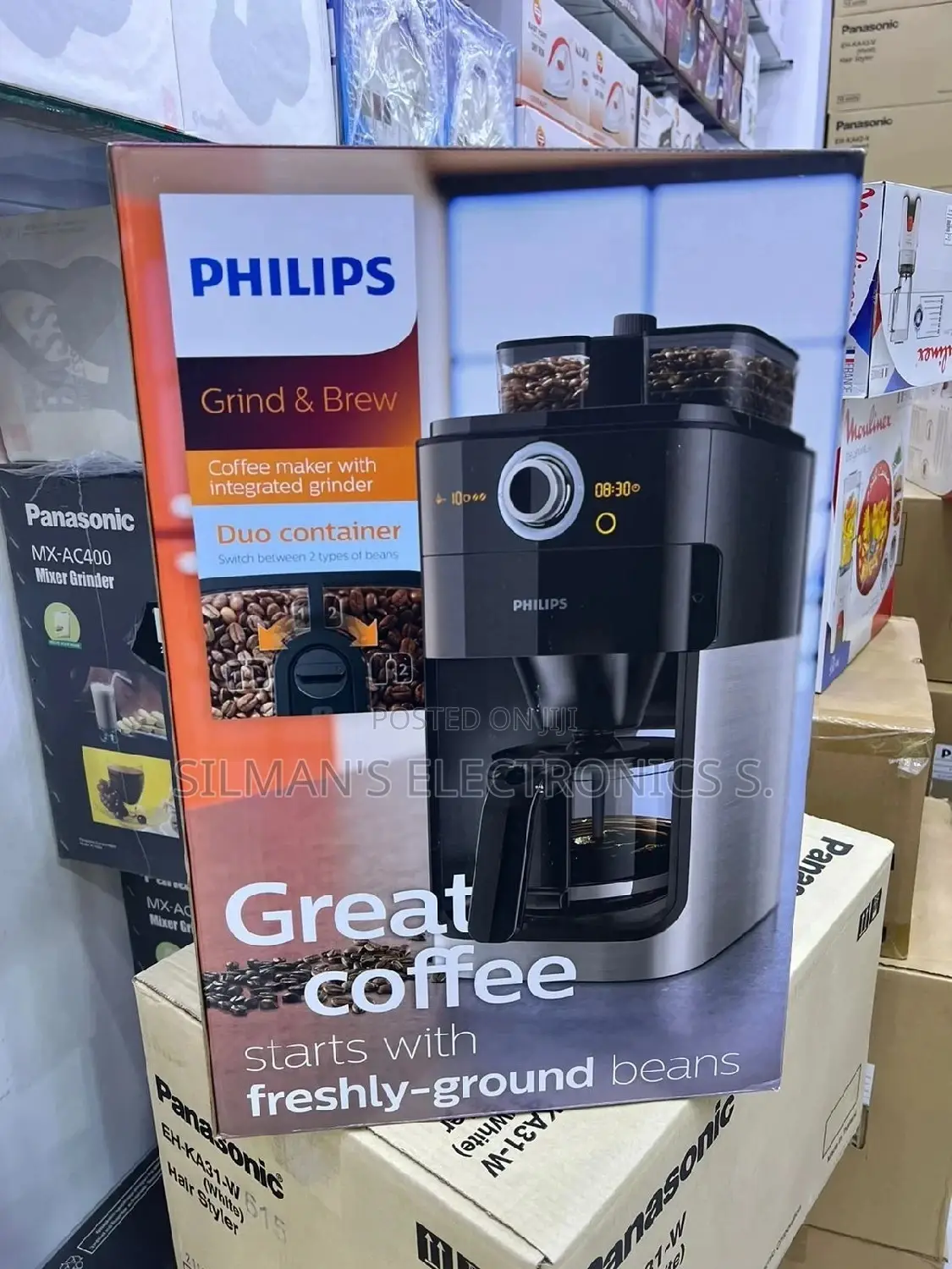 PHILIPS Coffee Maker With Duo Container