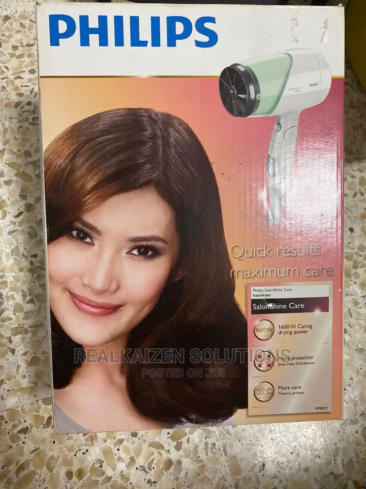 PHILIPS HP8201 Salon Shine Care Compact Hair Dryer 1600W