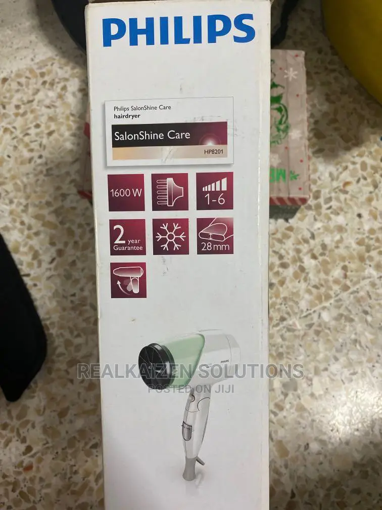 PHILIPS HP8201 Salon Shine Care Compact Hair Dryer 1600W