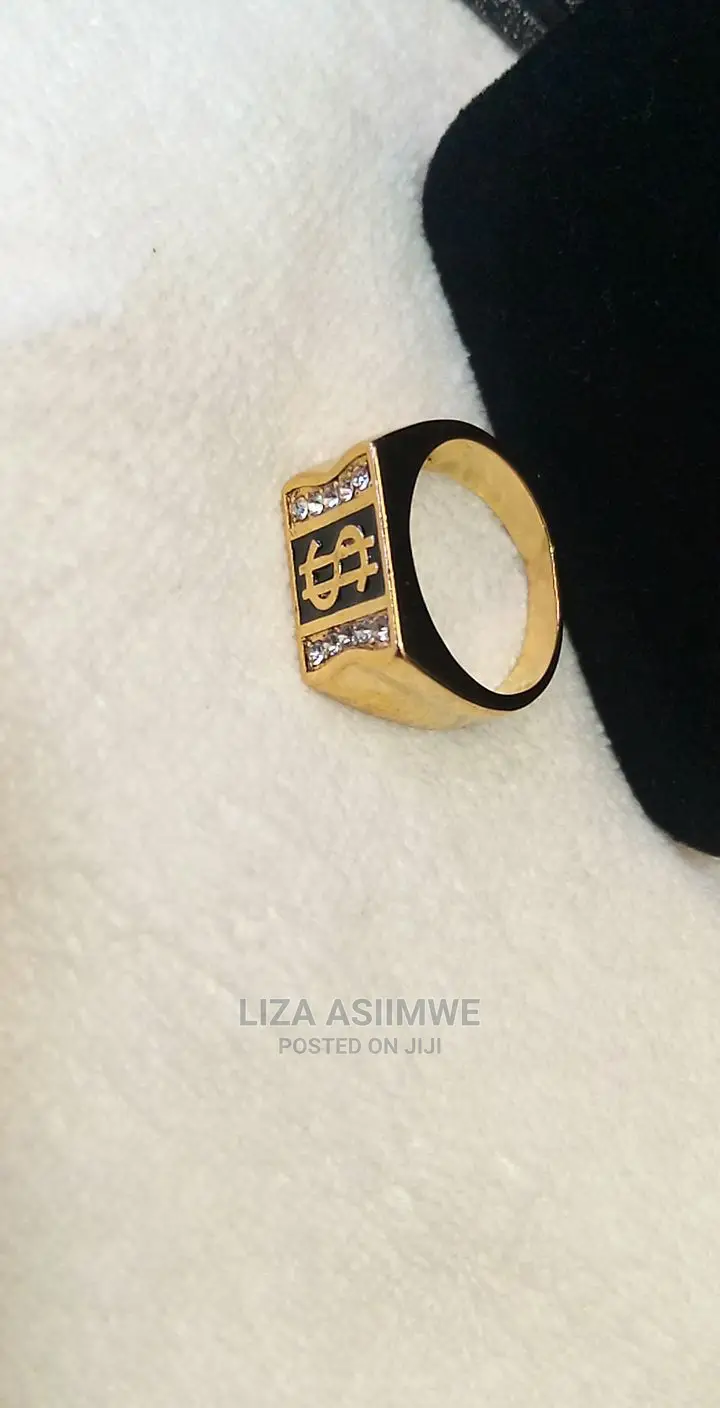 Men's Rings Available With a Dollar Sign