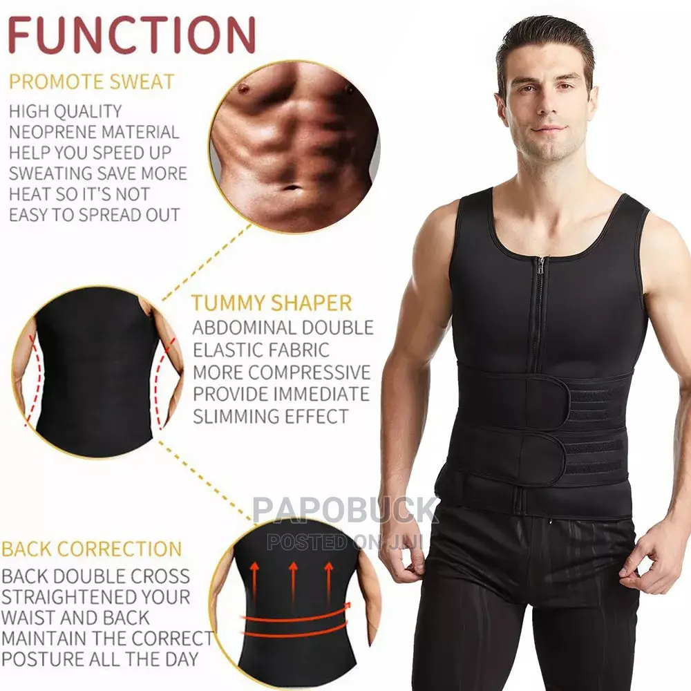 Mens Zipper Vest