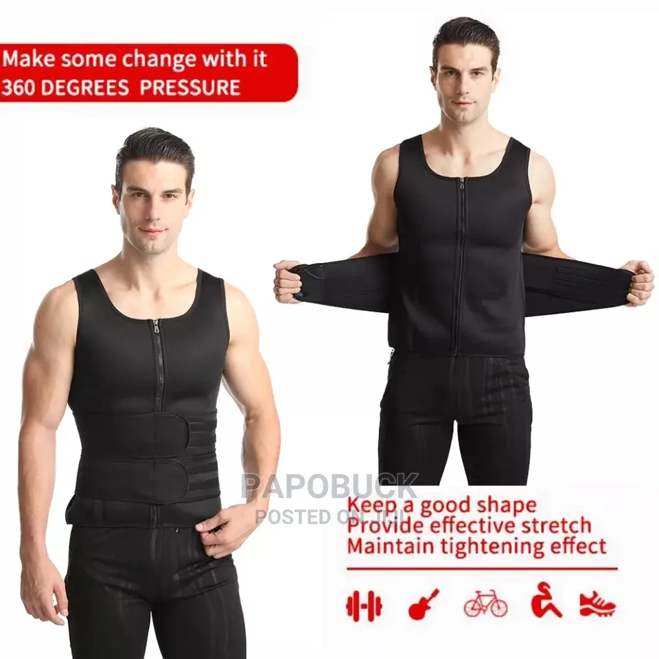 Mens Zipper Vest