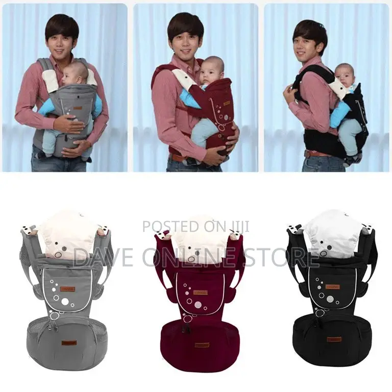 Pure Cotton Sling Front Hold Imama Hipseat Baby Carrier