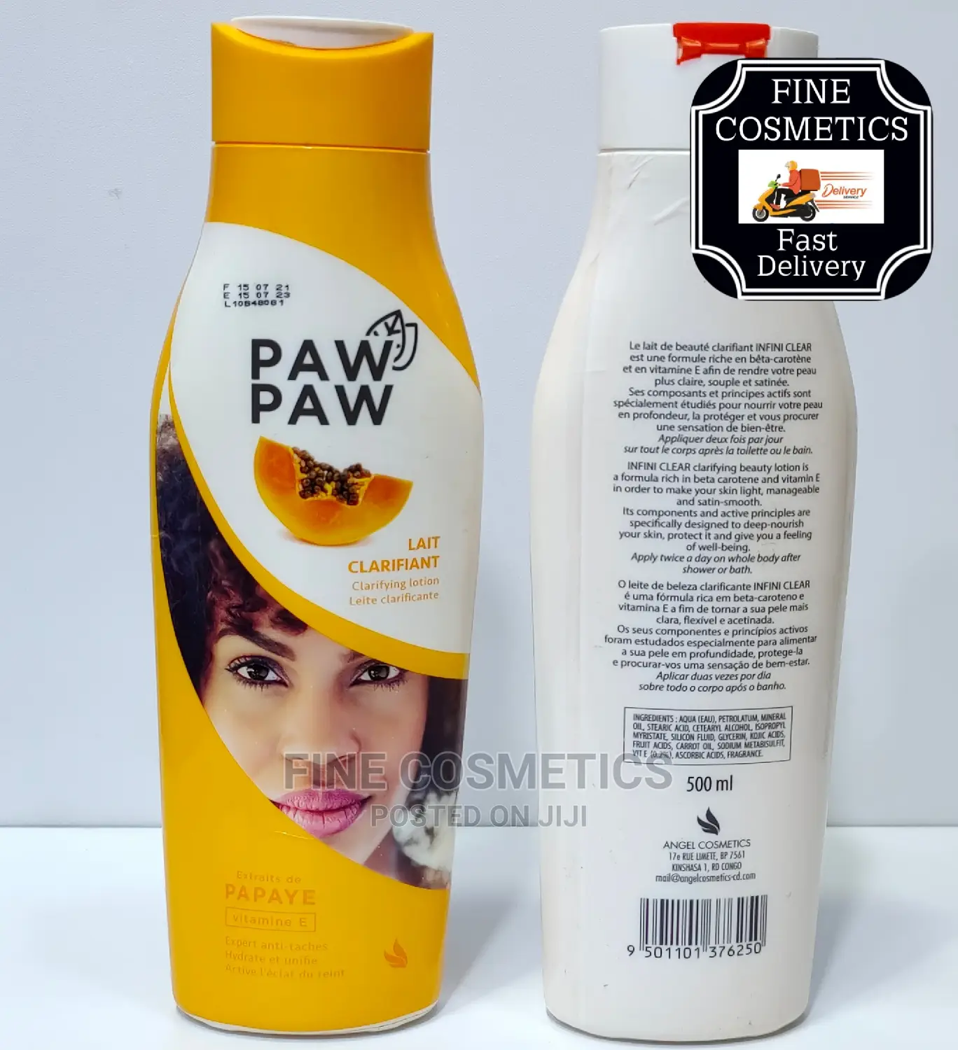 PAW PAW Clarifying Body Lotion With Vitamin E and Papaya Oil