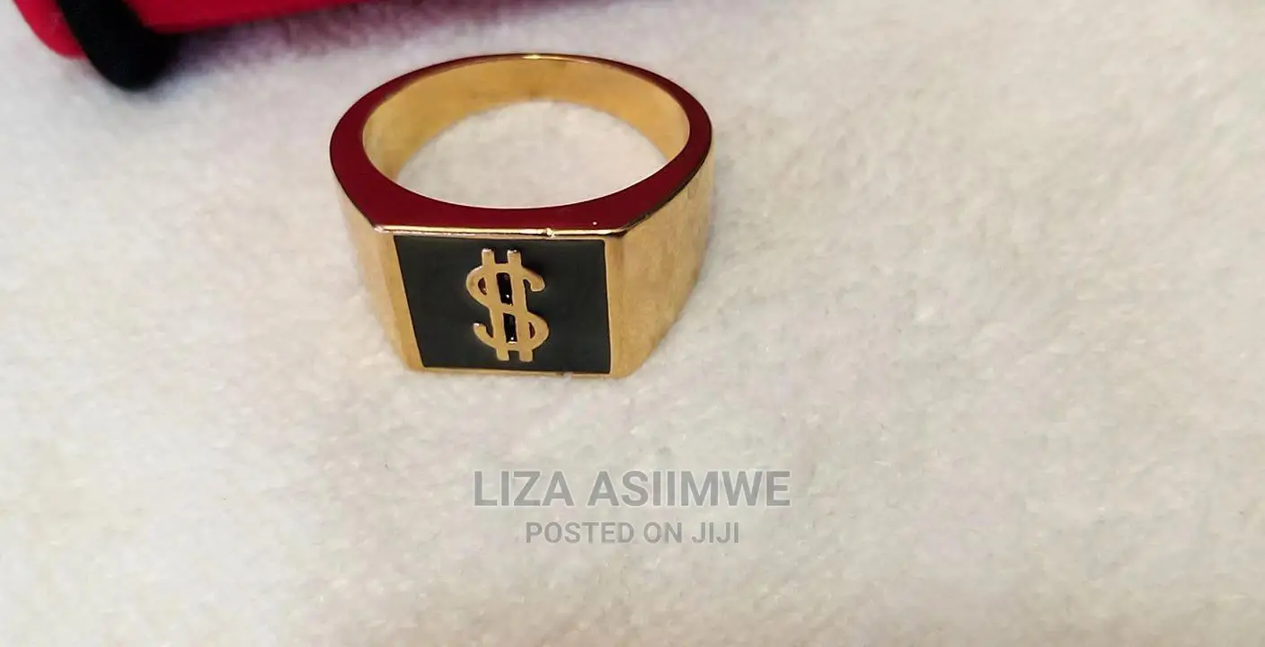 Men's Designer Rings Available With A Dollar Sign