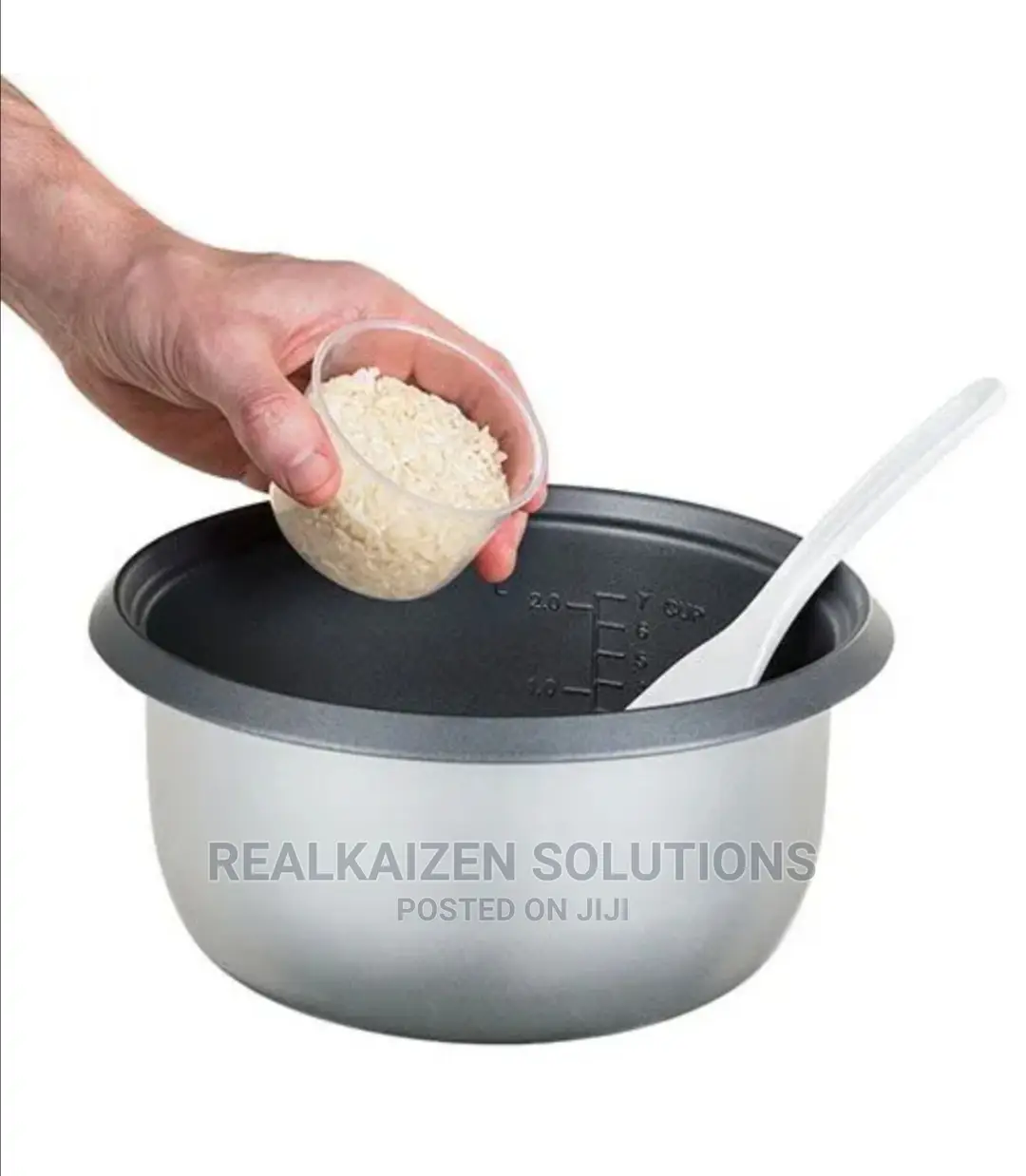RUSSELL HOBBS Large Rice Cooker With Steamer Cup Spoon