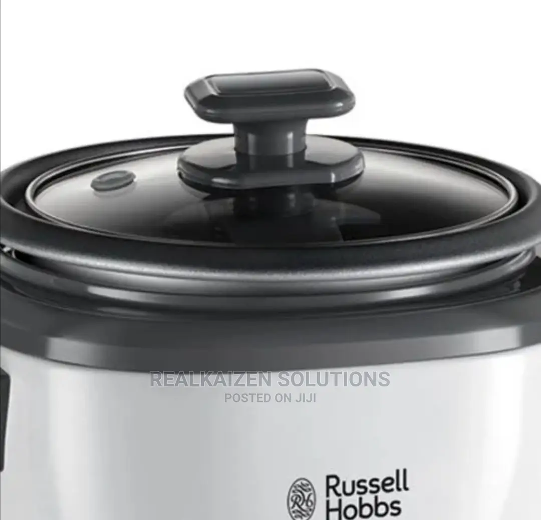 RUSSELL HOBBS Large Rice Cooker With Steamer Cup Spoon