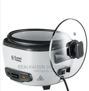 RUSSELL HOBBS Large Rice Cooker With Steamer Cup Spoon