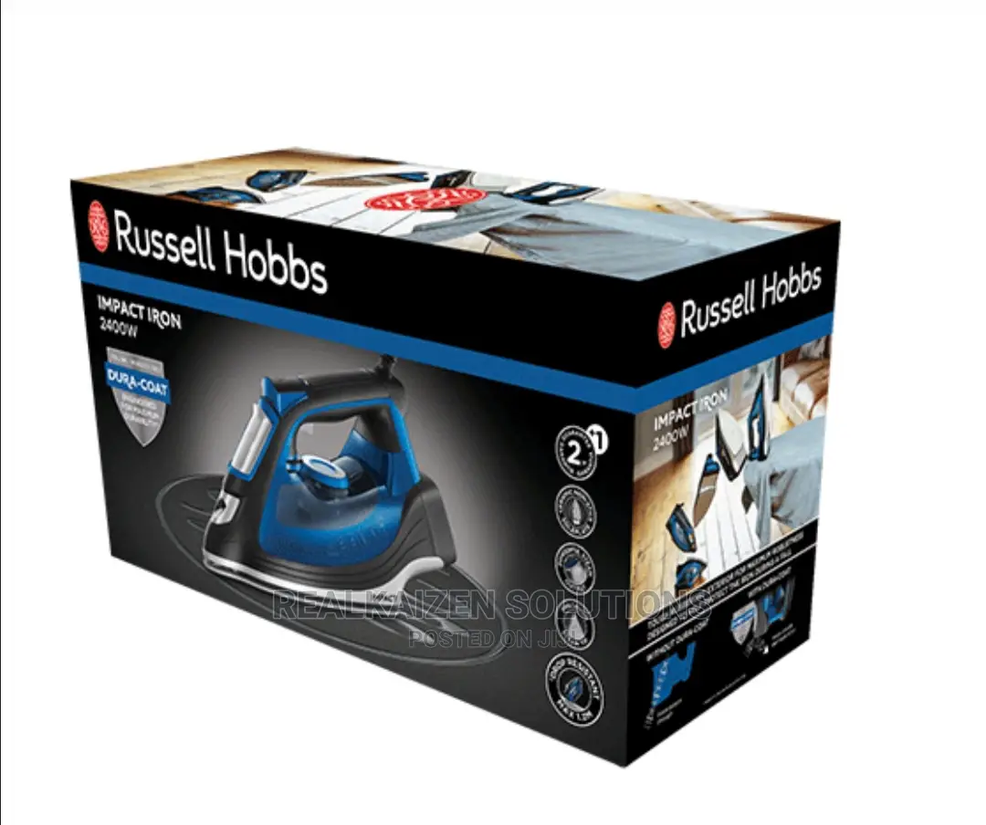 RUSSELL HOBBS Dura-Coat Impact Resistant Steam Iron 2400W