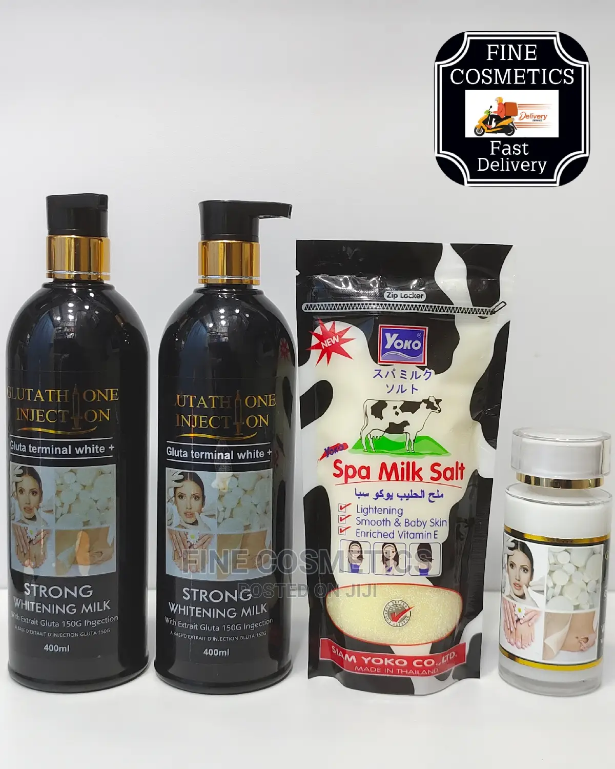 Glutathione Injection Strong Whitening Body Milk Lotion