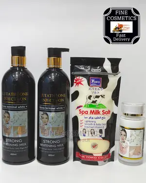 Glutathione Injection Strong Whitening Body Milk Lotion