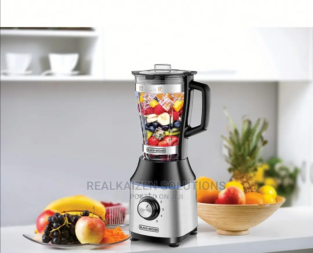 BLACK+DECKER Premium Stainless Steel Glass Jar Blender
