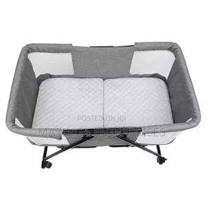 Baby Cradle Bed With Rollers(0-24months)