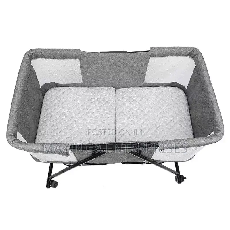 Baby Cradle Bed With Rollers(0-24months)