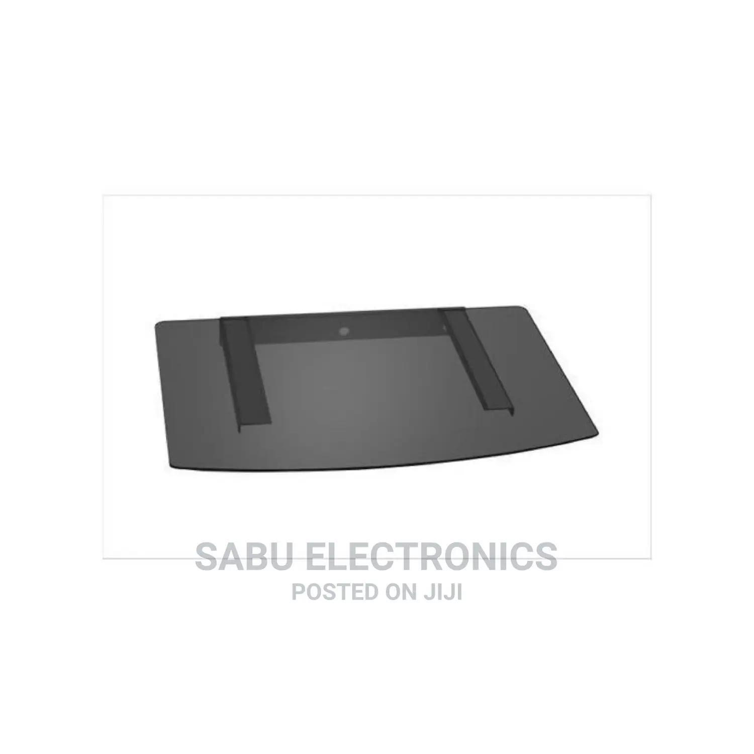 Playstation Tempered Glass Wall Mount Shelf - Black