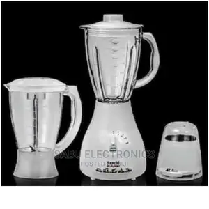Photo - 3 in 1 Saachi Blender With Plastic+Glass Jar-Random Color