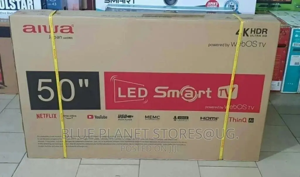 AIWA 50inch 4K Ultra HD Smart "Webos" Tvs [Made in Japan]