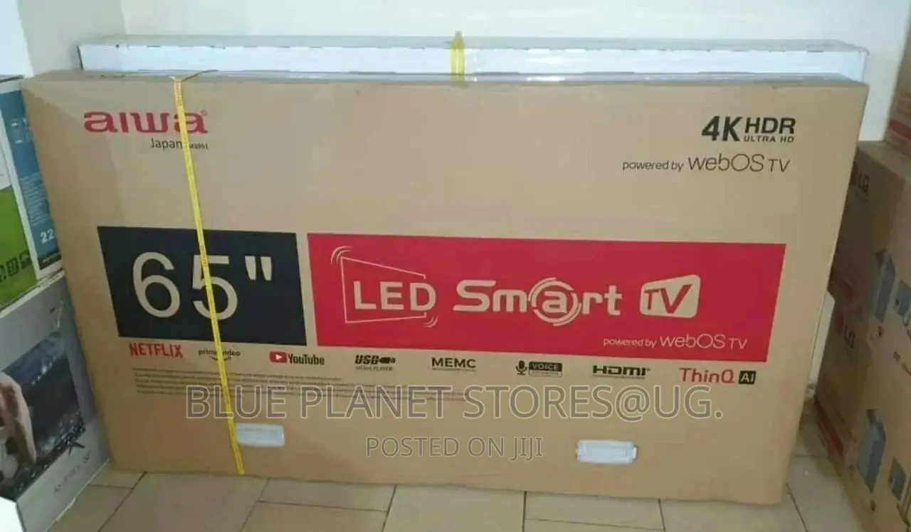 AIWA 65inch Ultra HD Smart "Webos" Tvs [Made in Japan]