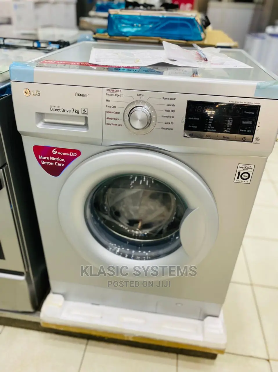 LG Washing Machine Direct Drive 7kgs