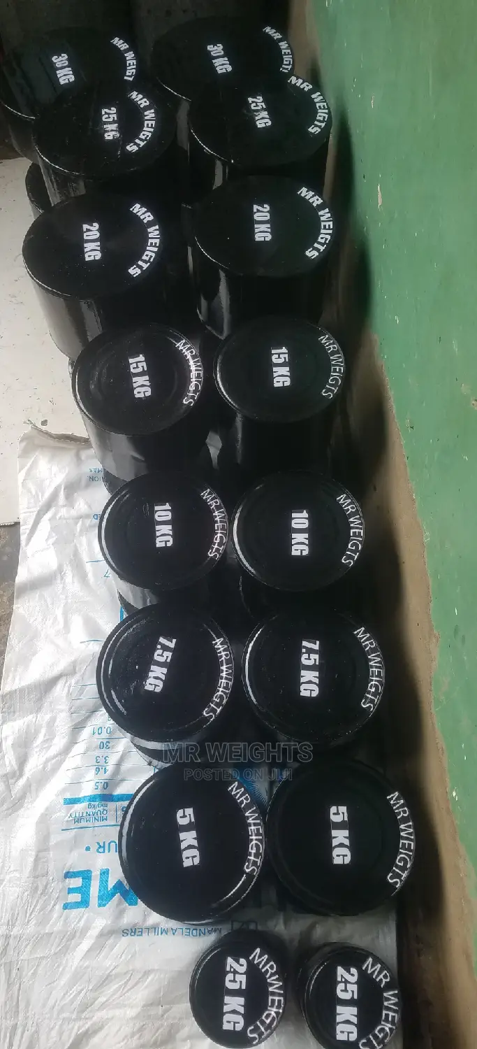 Concrete Home Dumbbells